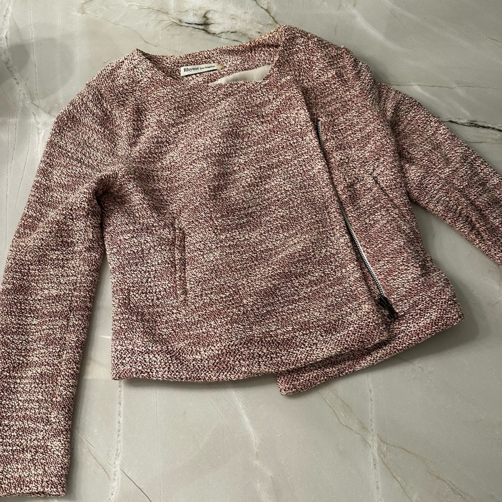 Rhyme Los Angeles tweed blazer